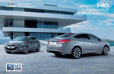 Couverture Brochure Hyundai i40