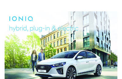 Couverture Brochure Hyundai Ioniq