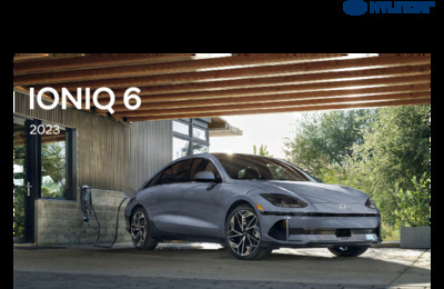 Couverture Brochure Hyundai Ioniq 6