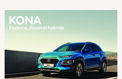 Couverture Brochure Hyundai Kona