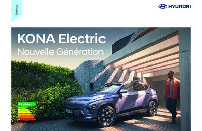 Couverture Brochure Hyundai Kona