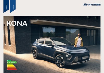 Couverture Brochure Hyundai Kona