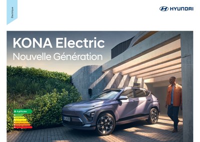Couverture Brochure Hyundai Kona