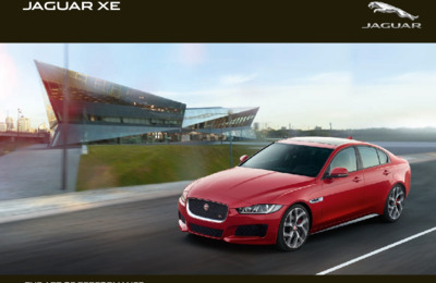 Couverture Brochure Jaguar XE