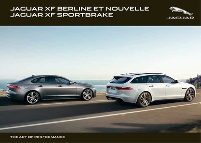 Couverture Brochure Jaguar XF