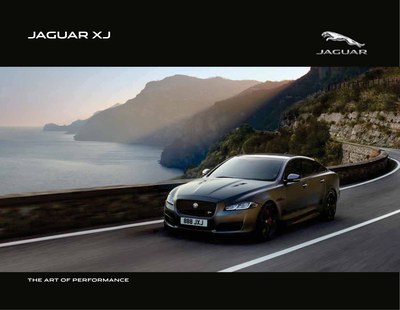 Couverture Brochure Jaguar XJ