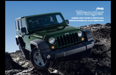 Couverture Brochure Jeep Wrangler