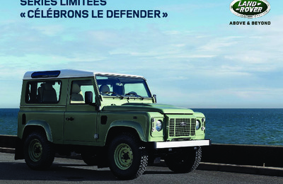 Couverture Brochure Land Rover Defender