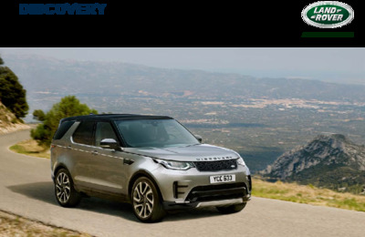 Couverture Brochure Land Rover Discovery