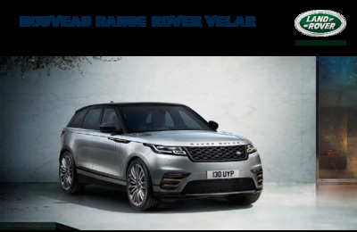 Couverture Brochure Land Rover Range Rover Velar