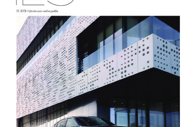 Couverture Brochure Lexus ES