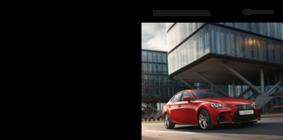 Couverture Brochure Lexus IS