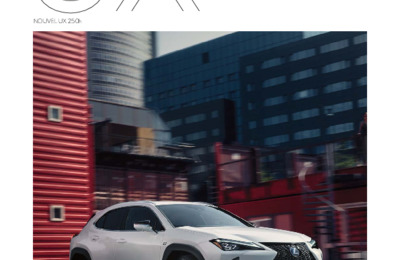 Couverture Brochure Lexus UX