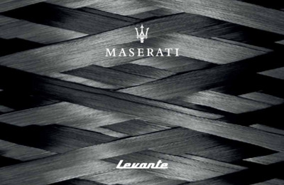 Couverture Brochure Maserati Levante