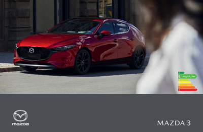 Couverture Brochure Mazda 3