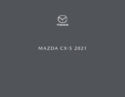 Couverture Brochure Mazda CX-5