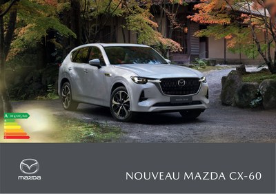 Couverture Brochure Mazda CX-60