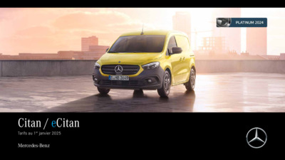Couverture Brochure Mercedes-Benz Citan