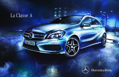 Couverture Brochure Mercedes-Benz Classe A