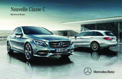 Couverture Brochure Mercedes-Benz Classe C