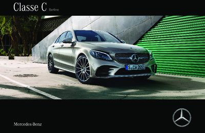 Couverture Brochure Mercedes-Benz Classe C