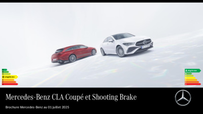 Couverture Brochure Mercedes-Benz Classe CLA