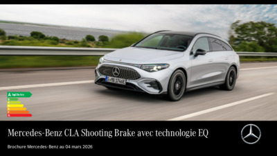 Couverture Brochure Mercedes-Benz Classe CLA Shooting Brake