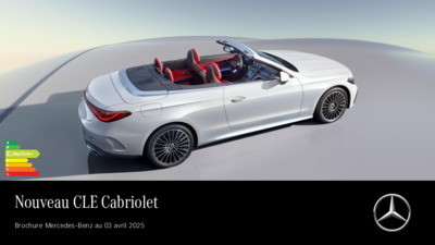 Couverture Brochure Mercedes-Benz Classe CLE Cabriolet