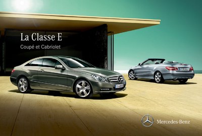 Couverture Brochure Mercedes-Benz Classe E Coupé