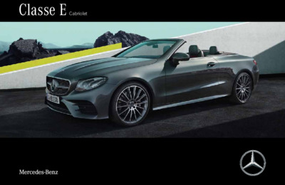 Couverture Brochure Mercedes-Benz Classe E Cabriolet