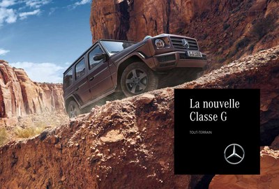 Couverture Brochure Mercedes-Benz Classe G