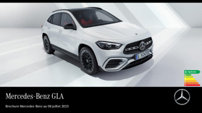 Couverture Brochure Mercedes-Benz Classe GLA