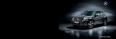 Couverture Brochure Mercedes-Benz Classe GLK