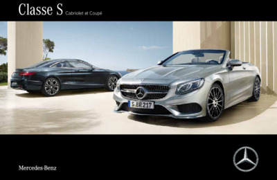 Couverture Brochure Mercedes-Benz Classe S Coupé