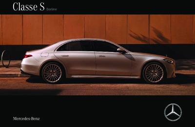 Couverture Brochure Mercedes-Benz Classe S