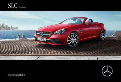 Couverture Brochure Mercedes-Benz Classe SLC