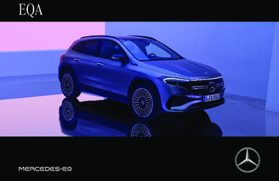 Couverture Brochure Mercedes-Benz EQA