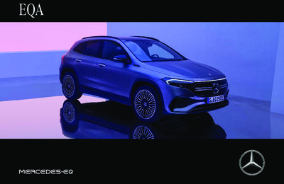 Couverture Brochure Mercedes-Benz EQA