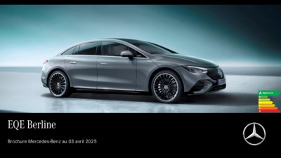 Couverture Brochure Mercedes-Benz EQE