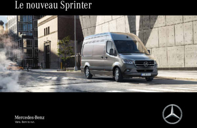Couverture Brochure Mercedes-Benz Sprinter