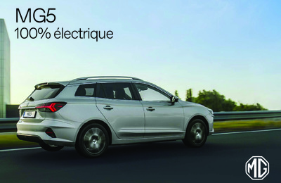 Couverture Brochure MG MG5