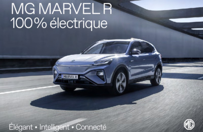Couverture Brochure MG Marvel R
