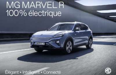 Couverture Brochure MG Marvel R