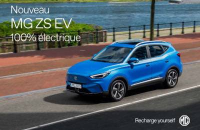 Couverture Brochure MG ZS EV