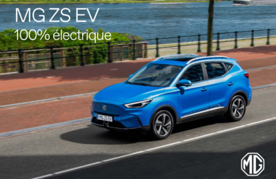 Couverture Brochure MG ZS EV
