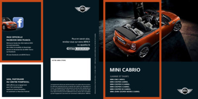Couverture Brochure Mini Cabrio
