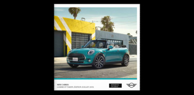 Couverture Brochure Mini Cabrio