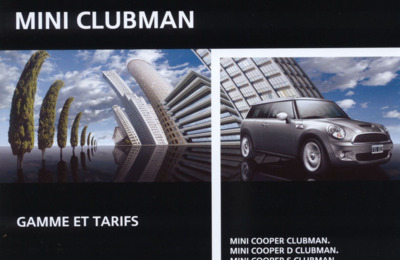Couverture Brochure Mini Clubman