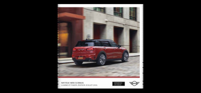 Couverture Brochure Mini Clubman