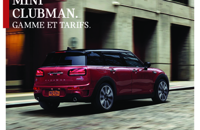 Couverture Brochure Mini Clubman